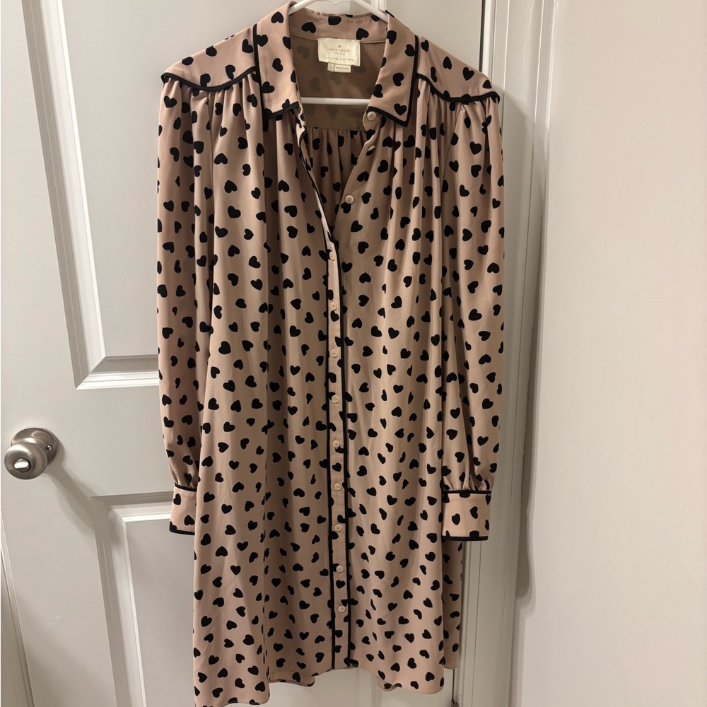 Heart Print Dress